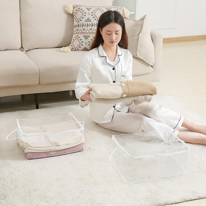 10 PCS Clear Zippered Storage Bags - Image 6