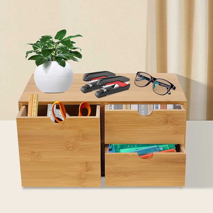 TFCFL Bamboo Desk Organizer - Image 9