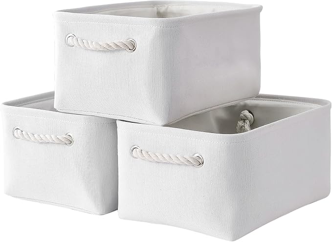 TheWarmHome Storage Bins for Shelves by TheWarmHome