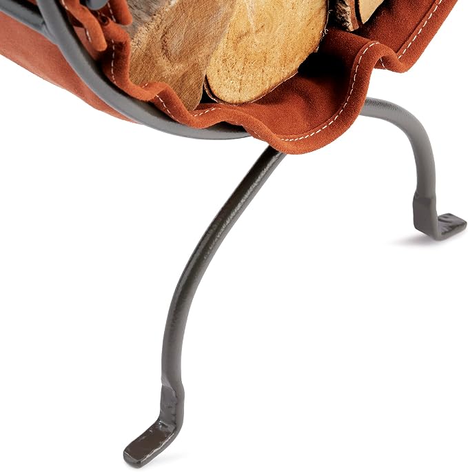 UniFlame Olde World Iron Firewood Log Holder - Image 8