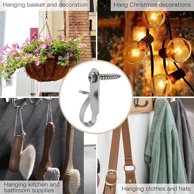 Light Hanger Hooks, Screw Hooks - Image 6