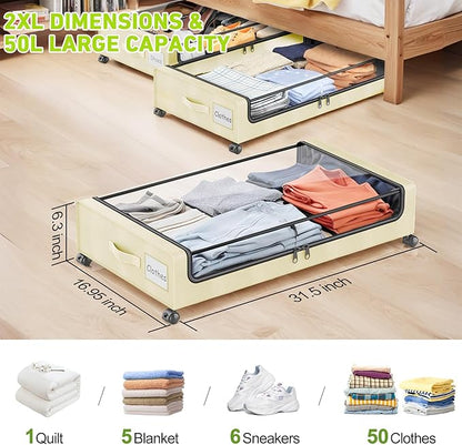 Molutsody Under Bed Storage - Image 2