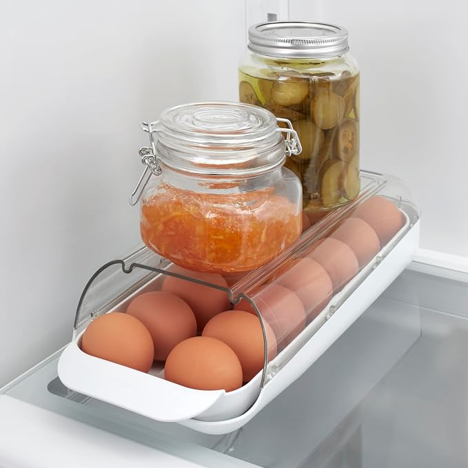 YouCopia FridgeView Rolling Egg Holder, BPA-Free Stackable Eggs Organizer - Image 8