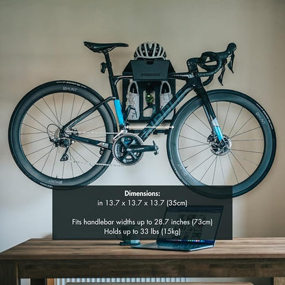 Stasdock Wall Bike Rack | Bike Storage Wall Mount System | - Image 5