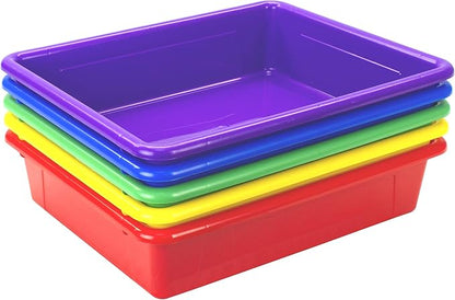 Storex Letter Size Flat Storage Tray – Organizer Bin - Image 4