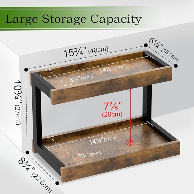 MARTY 2 Tier Spice Rack Organizer - Image 6