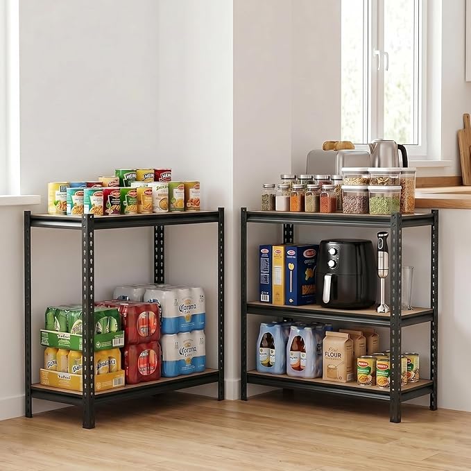 VEVOR Storage Shelves, 5-Tier Adjustable, 2500 lbs Capacity, Heavy Duty Garage - Image 2