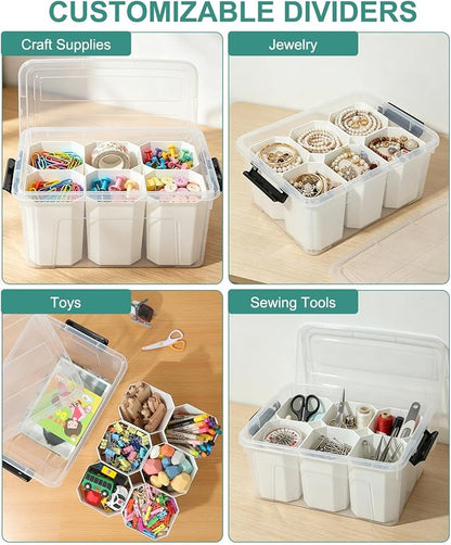EOENVIVS Clear Storage Tote - Image 7