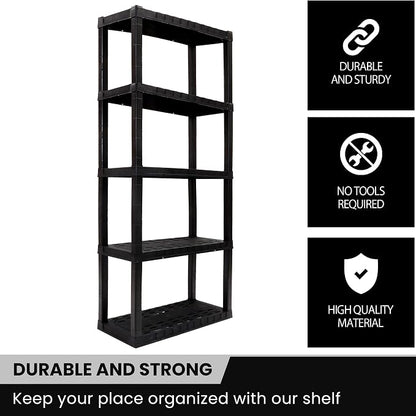 Oskar Heavy Duty Plastic Storage Shelves- - Image 6