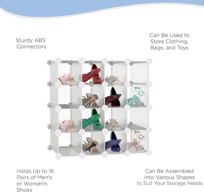 Cube Organizer 16 Cube Shelves - Image 3