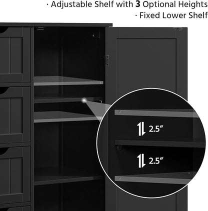 Yaheetech Bathroom Storage Cabinet - Image 7