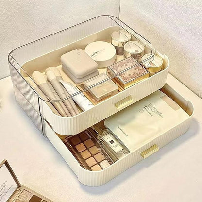 MIUOPUR Stackable Makeup Organizer Drawers, Bathroom Vanity Organizers and - Image 3