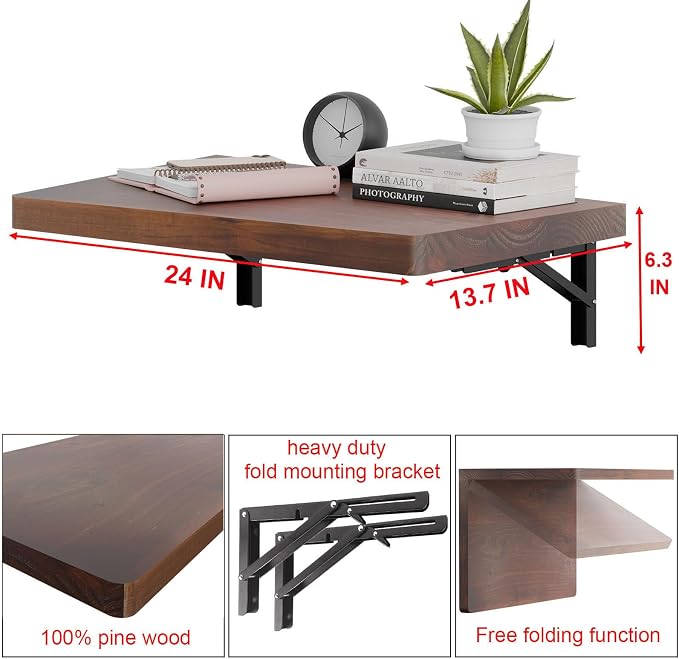 IAE Wall Mounted Folding Table - Image 2