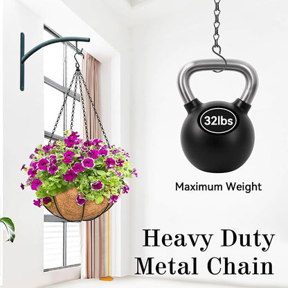 4 Pack, 24 Inch Hanging Basket Chain - Image 4
