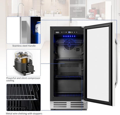15 Inch Beverage Refrigerator - Image 4