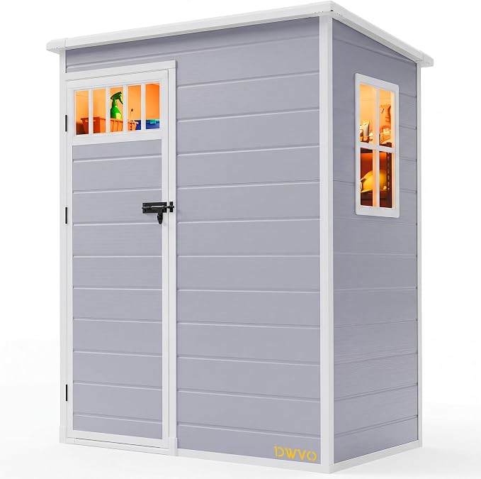 DWVO 5x3FT Outdoor Storage Shed by DWVO