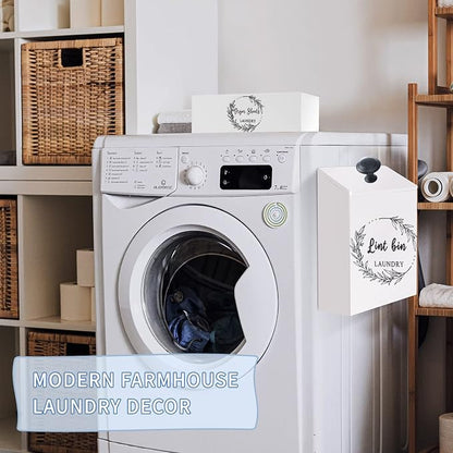 Magnetic Lint Bin and Dryer Sheet Holder Set - Image 7