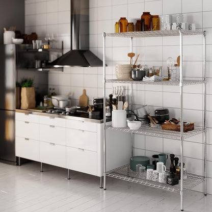 24" Deep x 42" Wide x 74" Height Wire Shelving Kit | 4-Tier | NSF Commercial - Image 7