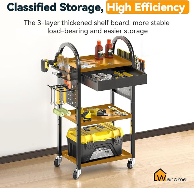 Warome Power Tool Organizer Cart - Image 7