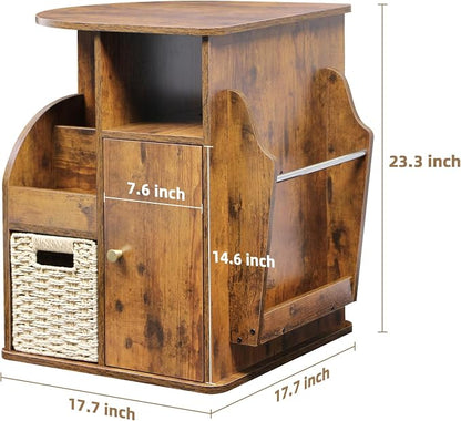 TooCust Rotating End Table - Image 2