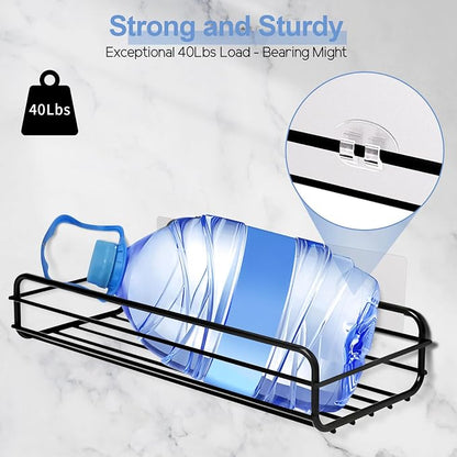 Shower Caddy Adhesive Replacement, Strong Shower Shelf Adhesive, 2 Pack - Image 3