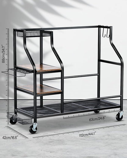 Golf Bags Storage Garage Organizer- Golf Bag Stand - Image 6