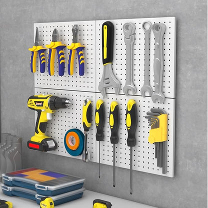 Peg Board, 4 Pack Metal Peg Board Panels - Image 2