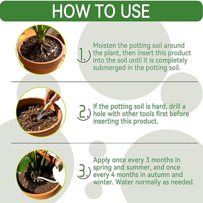RAINFLOW 90PCS Slow Release Fertilizer Spikes - Image 6