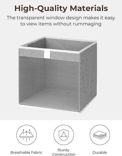 StorageWorks 13x13 Storage Cubes, Closet Storage Bins - Image 3