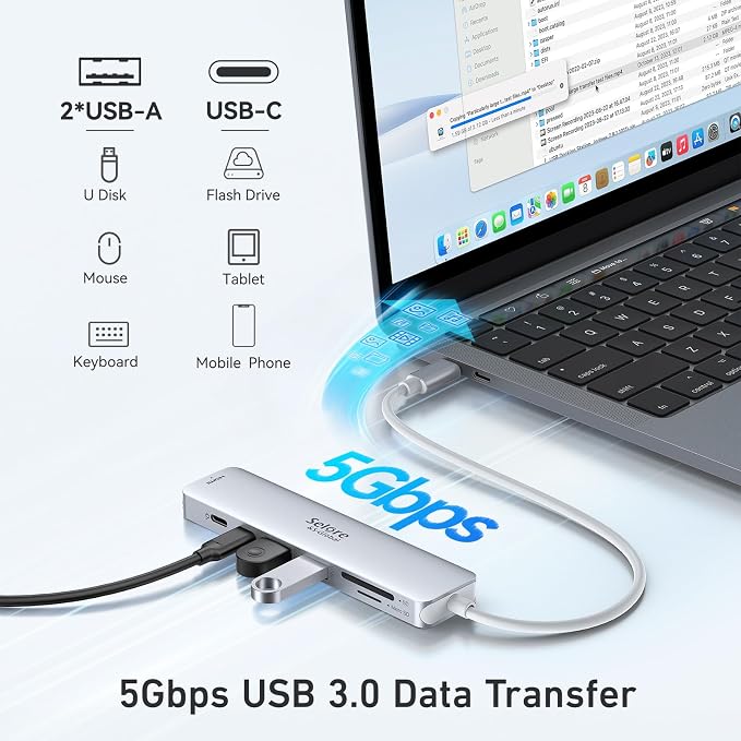 Selore&S-Global USB C Hub HDMI Adapter - Image 5