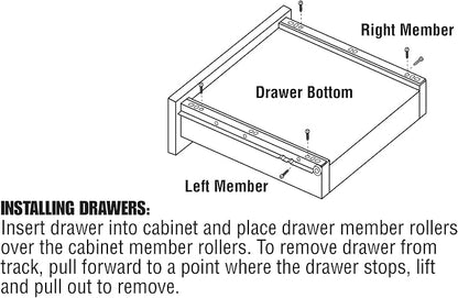 Prime-Line MP7211 Drawer Slide Kit – Replace Drawer Track Hardware – - Image 6