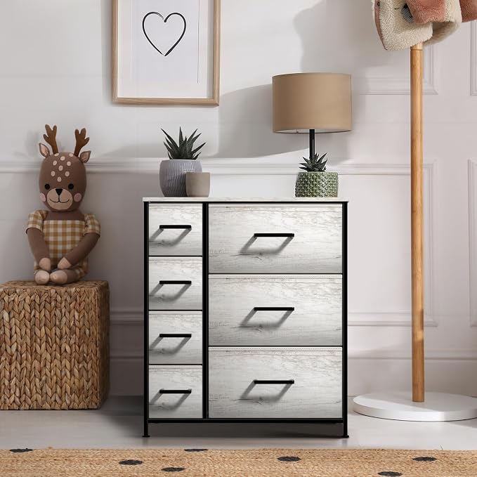 Sorbus Dresser with 7 Faux Wood Drawers - Image 6