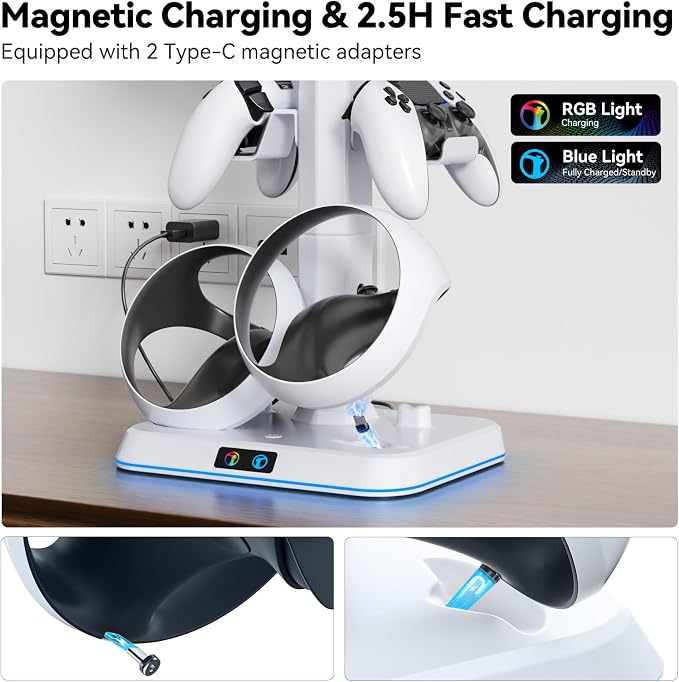 PSVR 2 Charging Station, Fast Charging Dock - Image 2