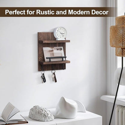 Key Holder Wall Mount, Mail Shelf Decor - Image 6