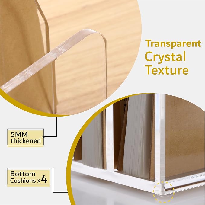 SANRUI Acrylic Mail File Organizer Sorters - Image 5