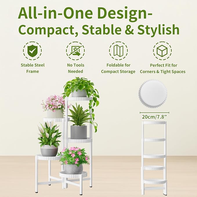 5 Tier Large Plant Stand Indoor - Image 5