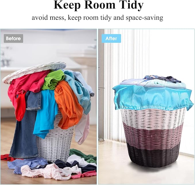 OTraki Extra Large Laundry Bag 2 Pack Laundry Basket Laundry Hamper Liner Dirty - Image 5
