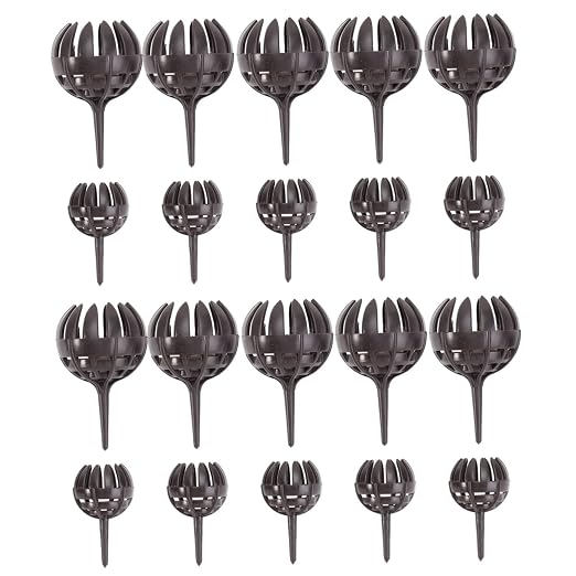 20pcs Portable Plastic Fertilizer Box by KONTONTY