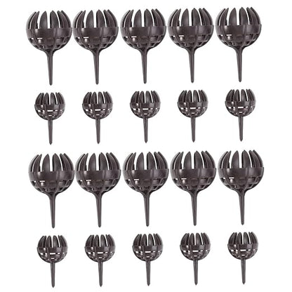 20pcs Portable Plastic Fertilizer Box by KONTONTY