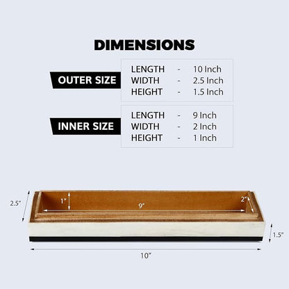 Handicrafts Home Slim Decorative Storage Box - Image 2