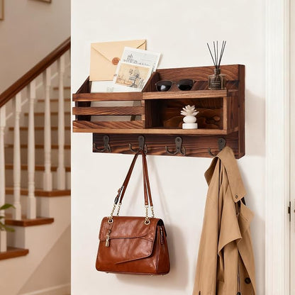 Key and Mail Holder for Wall, Mail Organizer Wall Mount - Image 5