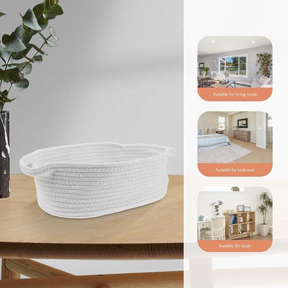 BESPORTBLE 2pcs Cotton Rope Storage Baskets - Image 6