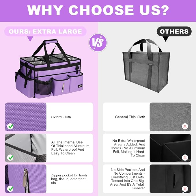 Extra-Large Cleaning Caddy Bag - Image 2