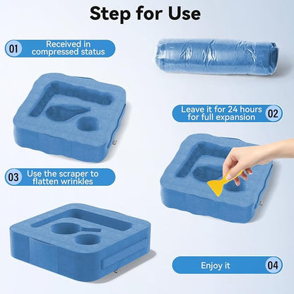 Couch Cup Holder Pillow, Sofa and Bed Organizer Caddy - Image 8