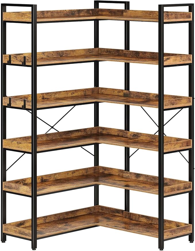 Rolanstar Bookshelf 6 Tier by Rolanstar