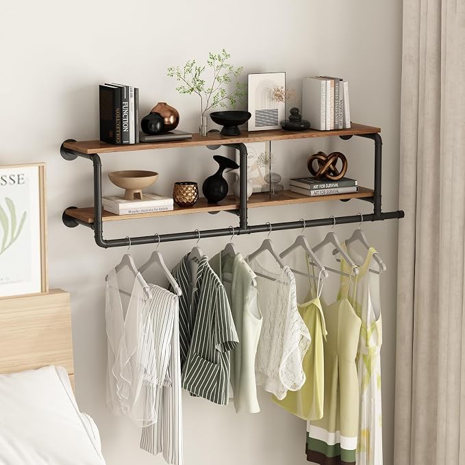 ORSENIGO Industrial Pipe Clothing Rack - Image 3