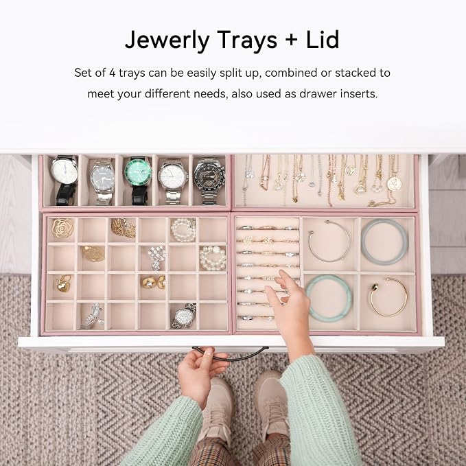 Voova Stackable Jewelry Organizer Tray - Image 6