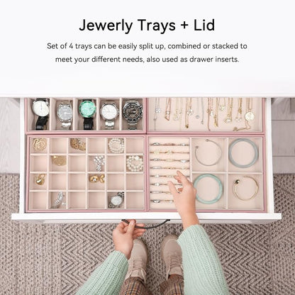 Voova Stackable Jewelry Organizer Tray - Image 6
