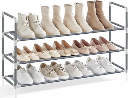 SONGMICS 3-Tier Shoe Rack, Shoe Storage by Unknown
