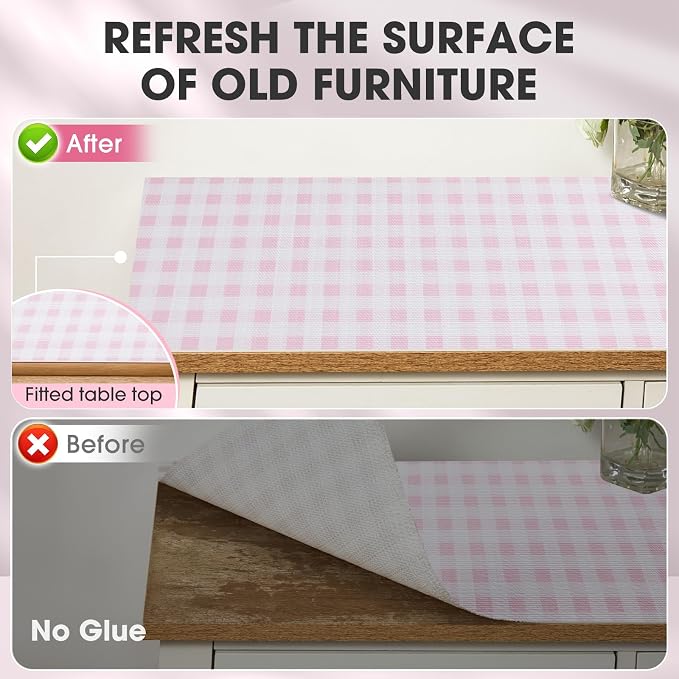 Drawer and Shelf Liner, Non-Slip Kitchen Cabinet Liners Non-Adhesive Thick - Image 8